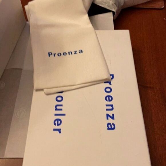 Proenza Schouler Suede Mules Red size 6 - Picture 4 of 5